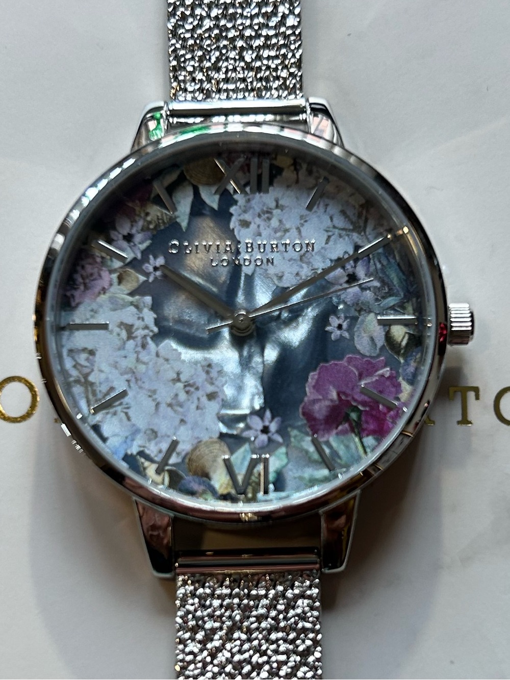 Olivia Burton Under The Sea Watch With 34mm MultiColored Floral Face